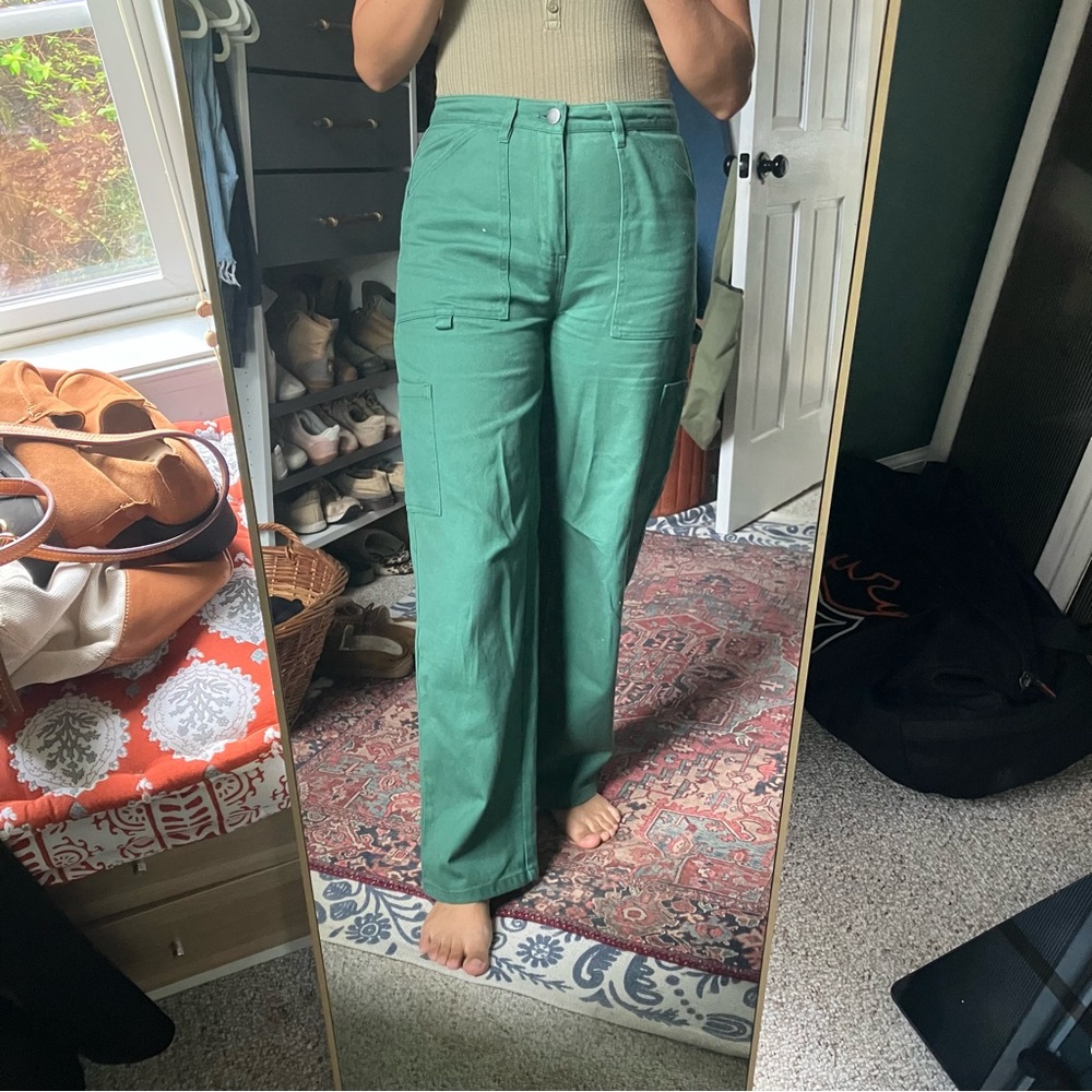 Billabong Forest Green cargo pants